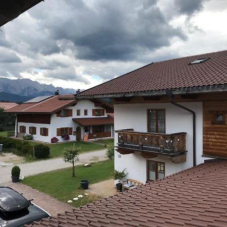 Ferienwohnung Atelier Simetsberg Krün Buitenkant foto